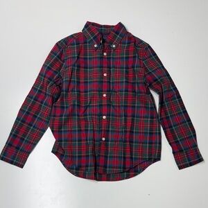 NWT Polo Ralph Lauren Plaid Kids Shirt - Red and Green
